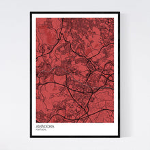 Load image into Gallery viewer, Amadora City Map Print