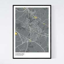 Load image into Gallery viewer, Amersham Town Map Print