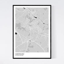 Load image into Gallery viewer, Amersham Town Map Print