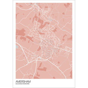Map of Amersham, Buckinghamshire