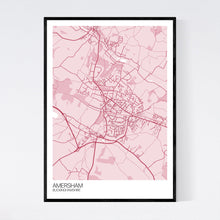 Load image into Gallery viewer, Amersham Town Map Print