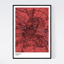 Load image into Gallery viewer, Amiens City Map Print