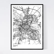 Load image into Gallery viewer, Amiens City Map Print