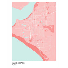 Load image into Gallery viewer, Map of Anchorage, Alaska