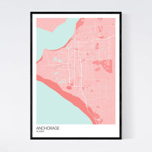 Load image into Gallery viewer, Map of Anchorage, Alaska