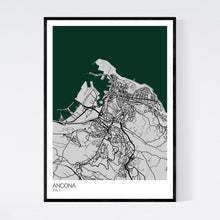Load image into Gallery viewer, Ancona City Map Print