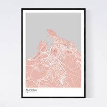 Load image into Gallery viewer, Ancona City Map Print