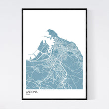 Load image into Gallery viewer, Ancona City Map Print