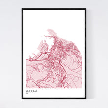 Load image into Gallery viewer, Ancona City Map Print