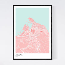 Load image into Gallery viewer, Ancona City Map Print