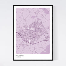 Load image into Gallery viewer, Andover Town Map Print