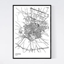 Load image into Gallery viewer, Andria City Map Print