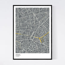 Load image into Gallery viewer, Angel Neighbourhood Map Print