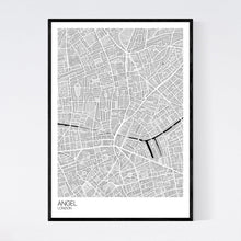 Load image into Gallery viewer, Angel Neighbourhood Map Print