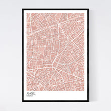 Load image into Gallery viewer, Angel Neighbourhood Map Print
