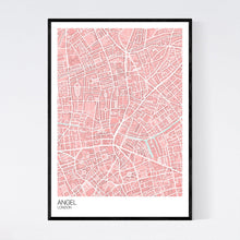 Load image into Gallery viewer, Angel Neighbourhood Map Print