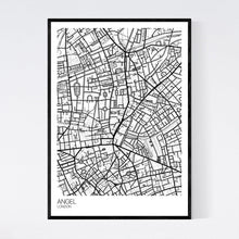 Load image into Gallery viewer, Angel Neighbourhood Map Print