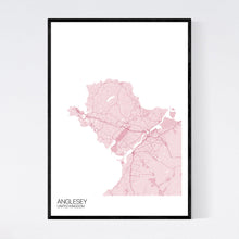 Load image into Gallery viewer, Anglesey Island Map Print
