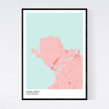 Load image into Gallery viewer, Map of Anglesey, United Kingdom