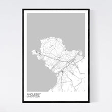 Load image into Gallery viewer, Anglesey Island Map Print
