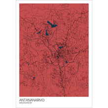 Load image into Gallery viewer, Map of Antananarivo, Madagascar