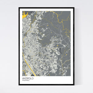 Antipolo City Map Print