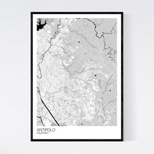 Load image into Gallery viewer, Antipolo City Map Print