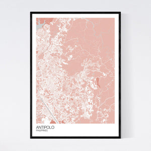 Antipolo City Map Print