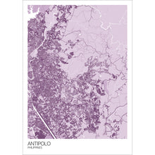 Load image into Gallery viewer, Map of Antipolo, Philippines