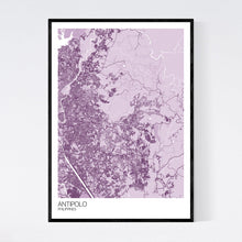 Load image into Gallery viewer, Map of Antipolo, Philippines