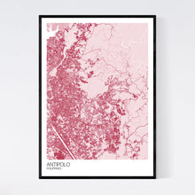 Load image into Gallery viewer, Antipolo City Map Print