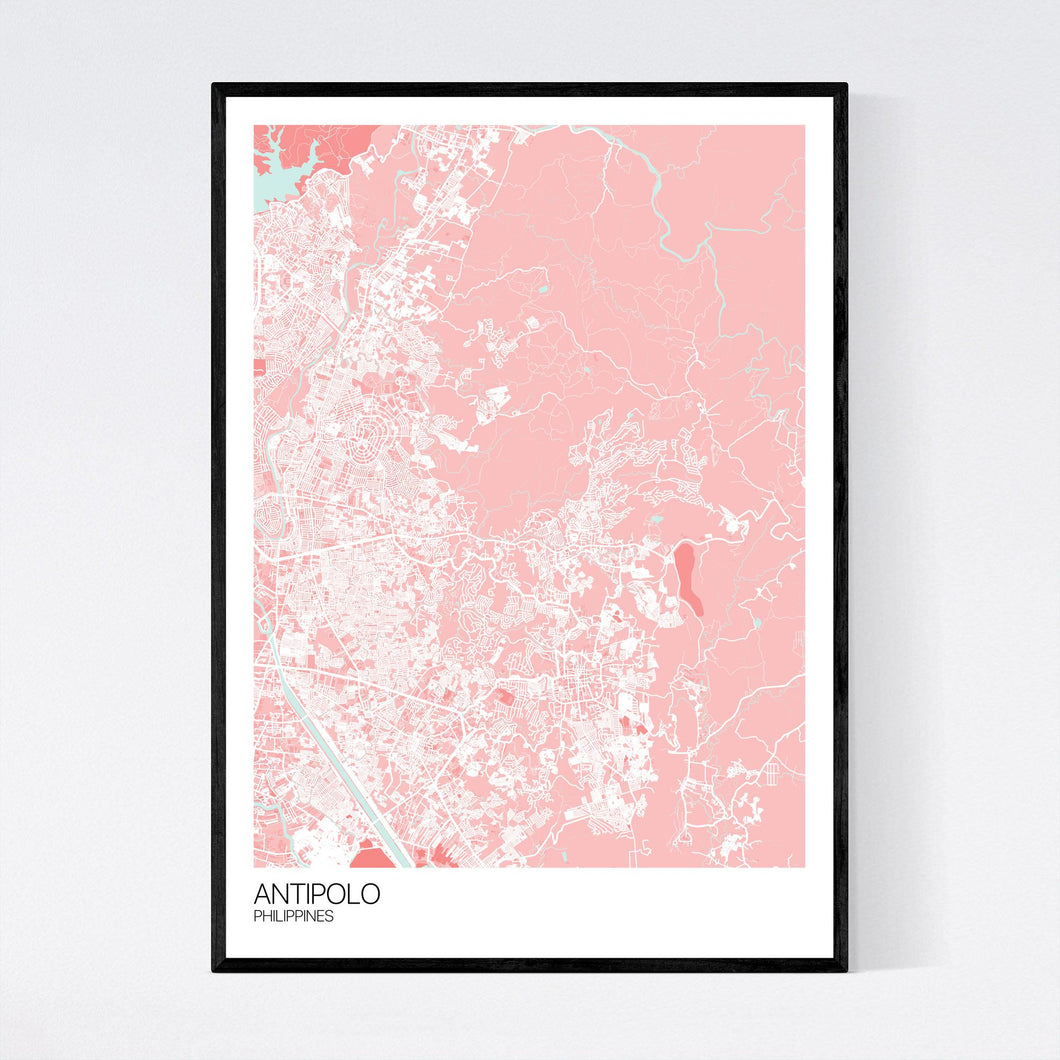 Antipolo City Map Print