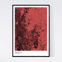 Load image into Gallery viewer, Antipolo City Map Print