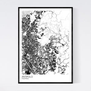 Antipolo City Map Print