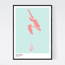Load image into Gallery viewer, Ao Nang Island Map Print