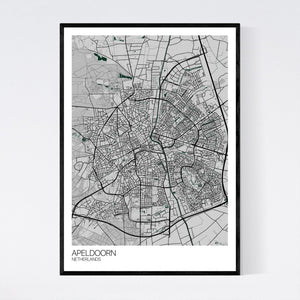 Apeldoorn City Map Print