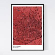 Load image into Gallery viewer, Apeldoorn City Map Print