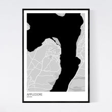 Load image into Gallery viewer, Appledore Town Map Print