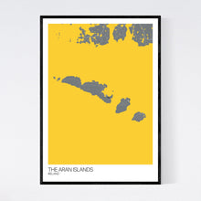 Load image into Gallery viewer, Aran Islands Island Map Print