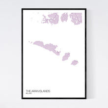 Load image into Gallery viewer, Aran Islands Island Map Print