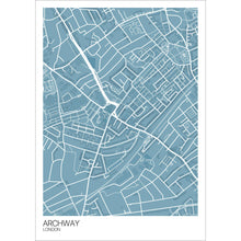 Load image into Gallery viewer, Map of Archway, London