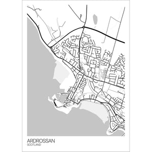Map of Ardrossan, Scotland