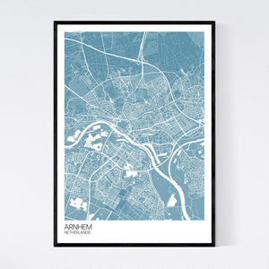 Arnhem City Map Print