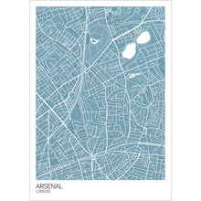 Load image into Gallery viewer, Map of Arsenal, London