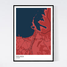 Load image into Gallery viewer, Årsunda City Map Print