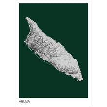 Load image into Gallery viewer, Map of Aruba, 