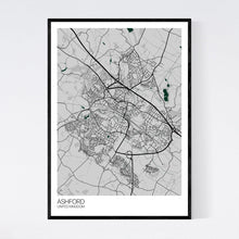 Load image into Gallery viewer, Ashford City Map Print