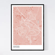 Load image into Gallery viewer, Ashford City Map Print