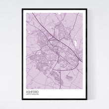 Load image into Gallery viewer, Ashford City Map Print