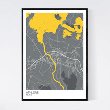 Load image into Gallery viewer, Athlone Town Map Print